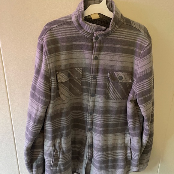 Plaid Button-Up Jacket - Picture 1 of 3